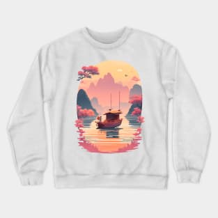 Sunset Serenade, Ninh Binh Crewneck Sweatshirt